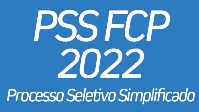 FCP reabre inscrição de PSS para contratação de servidores temporários para atuarem nas Usinas da Paz