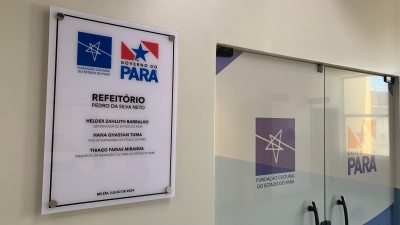 Refeitório ‘Pedro da Silva Neto’ é inaugurado na sede da Fundação Cultural do Pará