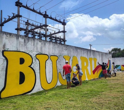 Apoiado pelo Programa Semear, Projeto Cores do Pará leva a arte do muralismo a Bujaru