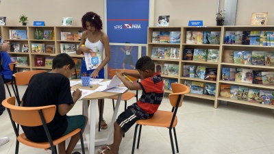 Fundação Cultural do Pará entrega biblioteca na Usina da Paz Castanhal