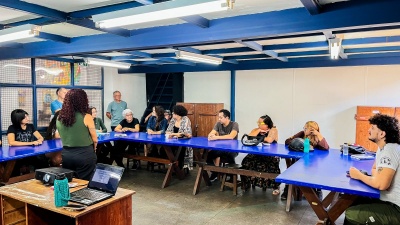 Curro Velho realiza momento formativo com instrutores de oficinas visando um bom relacionamento nas aulas