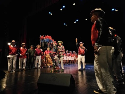 Pássaros e bois encantam público do Arraial de Todos os Santos neste sábado (14) no Centur
