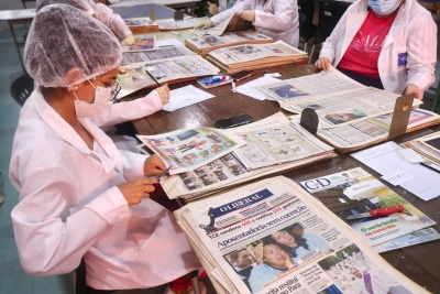 Fundação Cultural do Pará (FCP) promove oficina de conservação e restauro de jornais