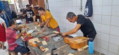 Pará ganha nova geração de luthiers: 10 artesãos se formam na arte de construir e reformar instrumentos musicais