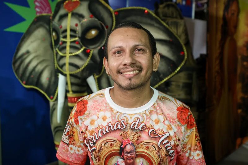 Rafael Tavares, um dos diretores do grupo Roceiros Pedreirenses da Tia Beneca (Tomé-Açu)