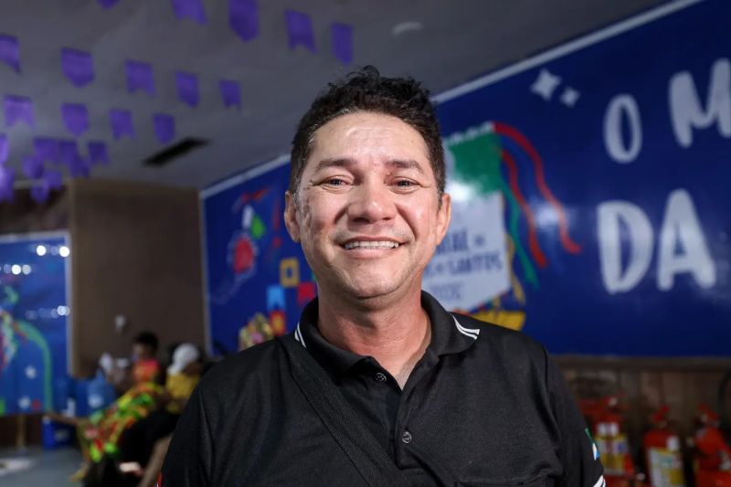 Eliel Lucena, diretor da quadrilha Estrela de São João (Tucuruí), campeã do concurso de 2025