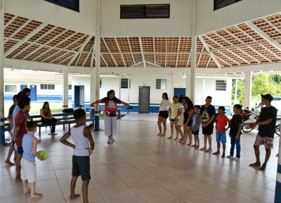 Curro Velho recebe oficina de artes cênicas com instrutoras da Coletiva Gyra