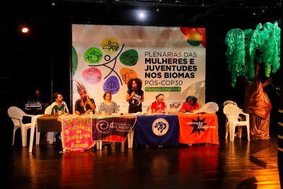 Curro Velho sedia plenária sobre mulheres, juventudes e justiça climática